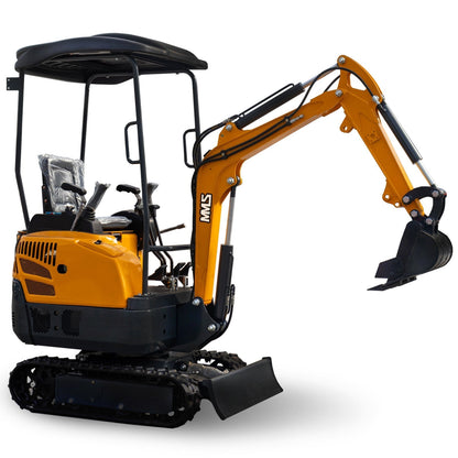 MS15PRO 1.5-ton mini excavator with Briggs & Stratton 13.5 HP gas engine