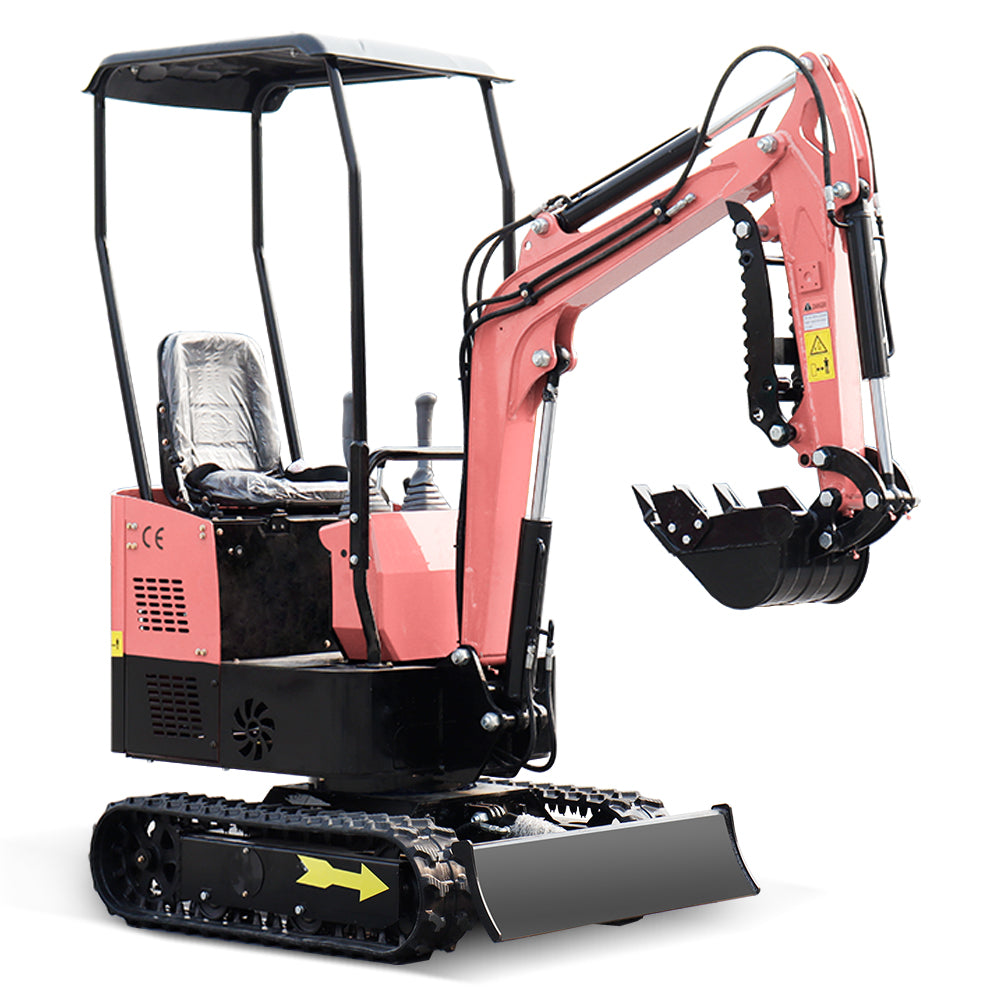 MS10 1-ton mini excavator with Briggs & Stratton 13.5 HP gas engine