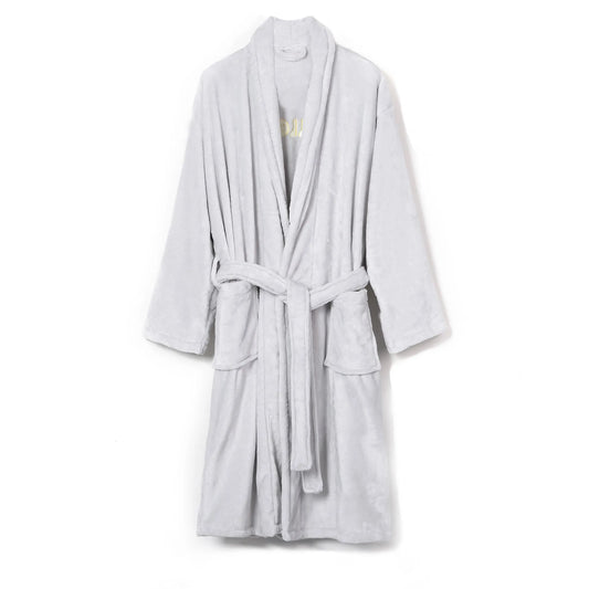 Lifteno Mellow Collection: Soft-Touch Kimono-Style Lounge Robe