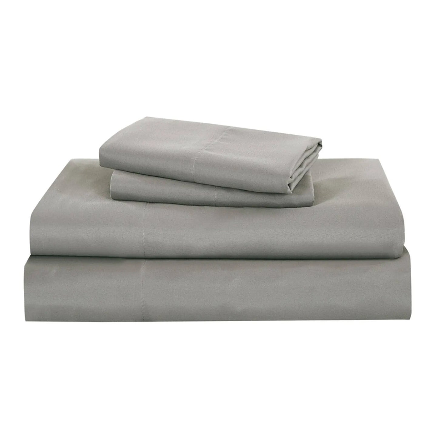9 Piece Comforter Set Lavender Grey Modern Striped Bedding