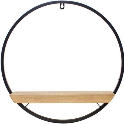 Lifteno Brown Metal Wall Decor – Modern Geometric Sculptural Art
