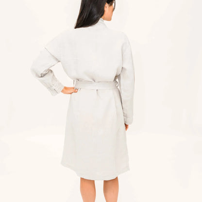 Lifteno Signature Premium Linen Unisex Bathrobe