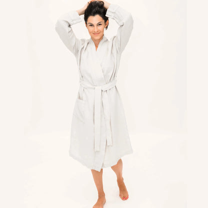 Lifteno Signature Premium Linen Unisex Bathrobe