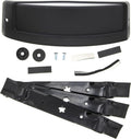 Premium 3-blade mulch kit for 50 to 54-inch mower decks with high-lift blades and baffle