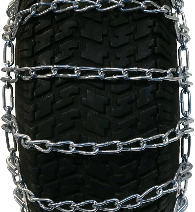 Universal 2-Link Tire Chains – Fits 20–23" Tires (Pair)