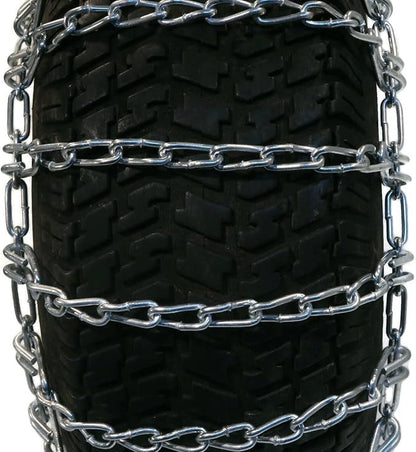 Universal 2-Link Tire Chains – Fits 20–23" Tires (Pair)