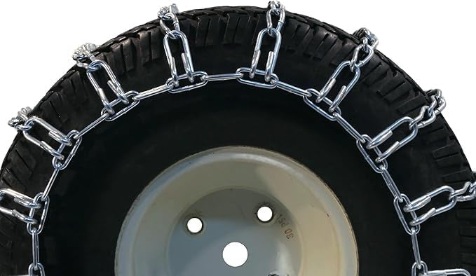 Universal 2-Link Tire Chains – Fits 20–23" Tires (Pair)