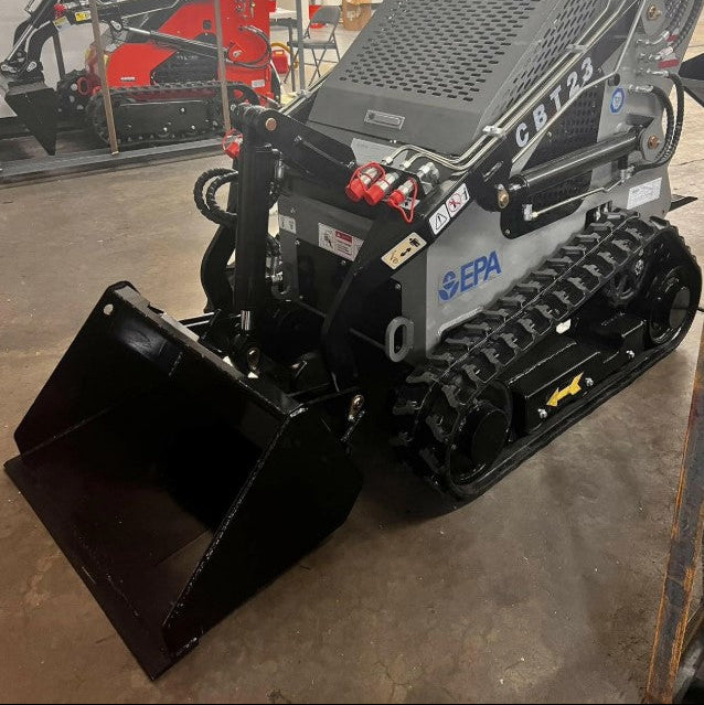 AGT CBT23 Stand-On Mini Skid Steer – 23 HP Briggs & Stratton