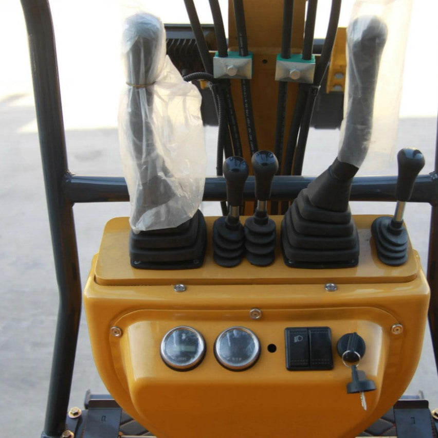 AGT DM12-C 1-Ton Mini Excavator – Side-Swing Boom & Hydraulic Thumb