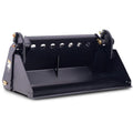 41-inch 4-in-1 combo mini skid steer bucket attachment with universal quick attach