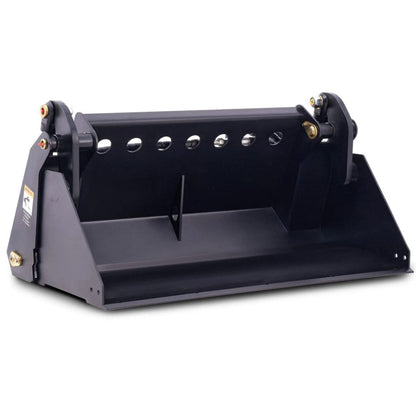 41-inch 4-in-1 combo mini skid steer bucket attachment with universal quick attach