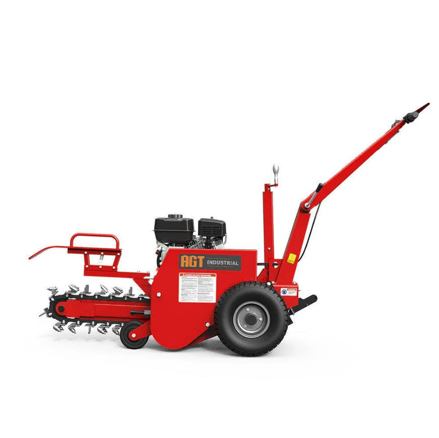 6.5 HP gasoline walk-behind trencher with RATO engine