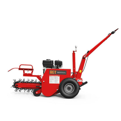 6.5 HP gasoline walk-behind trencher with RATO engine