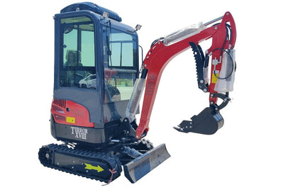 TYPHON Terror XVIII 2-Ton Mini Excavator – Kubota Diesel, A/C Cab