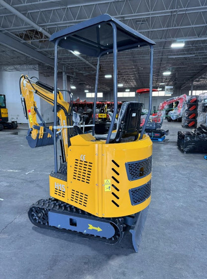 AGT H15 1.5-Ton Mini Excavator – 13.5 HP RATO, Pilot Controls