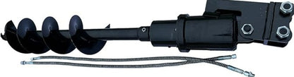 Wallemac Hydraulic Auger for Mini Excavators – 25mm Pin