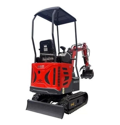 AGT DM12X-C 1-Ton Mini Excavator – Pilot Control & Hydraulic Thumb