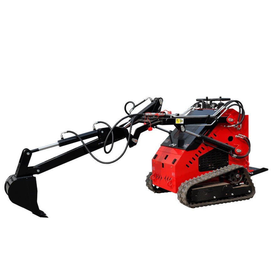 MMS 12" Fronthoe Digger Attachment – Mini Skid Steer