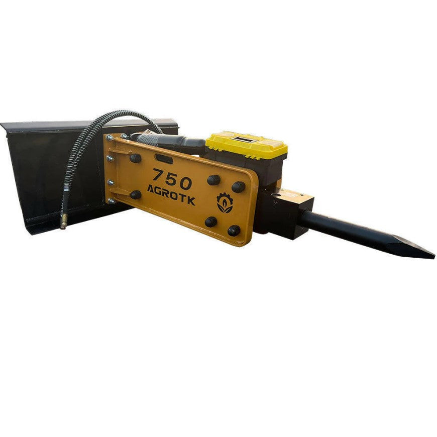 AGT SSHH-750A Hydraulic Concrete Breaker – Skid Steer Attachment