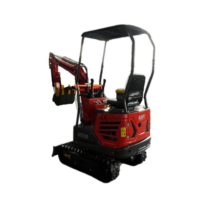 AGT MX15R 1-Ton Mini Excavator – RATO Gas Engine