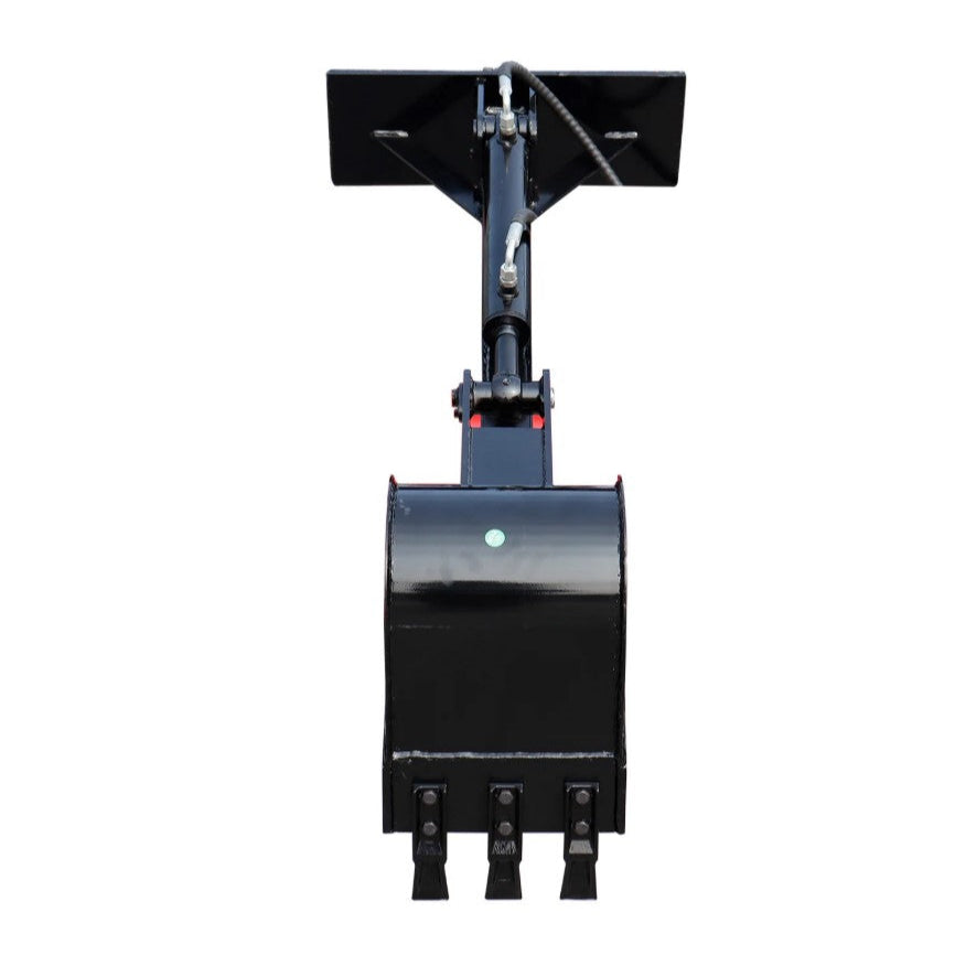 MMS 12" Fronthoe Digger Attachment – Mini Skid Steer