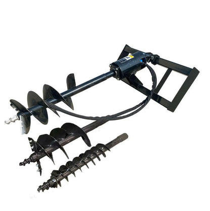 AGT SSECAG-Y Skid Steer Hydraulic Auger – 3 Bits, 12–16 GPM