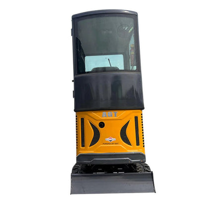 AGT DM13-C 1-Ton Mini Excavator with Cab – Hydraulic Thumb