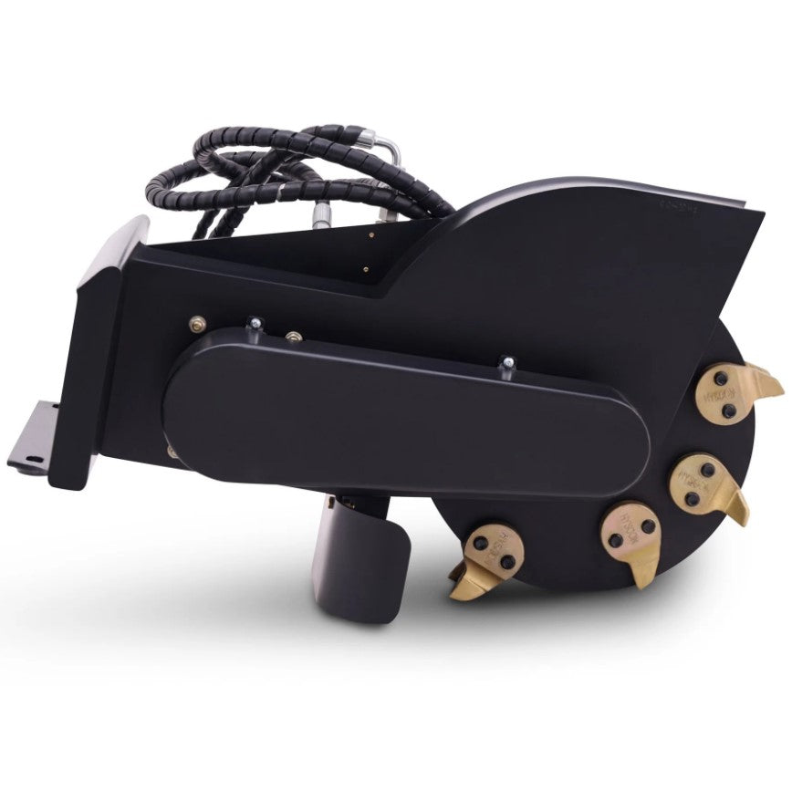 Creworks Stump Grinder Attachment – 20.5" Wheel, Mini Skid Steer