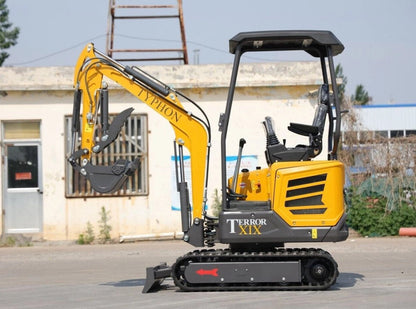 TYPHON Terror XIX 2-Ton Mini Excavator – Kubota D902 Diesel