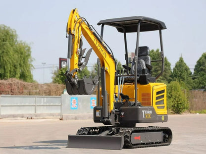 TYPHON Terror XIX 2-Ton Mini Excavator – Kubota D902 Diesel