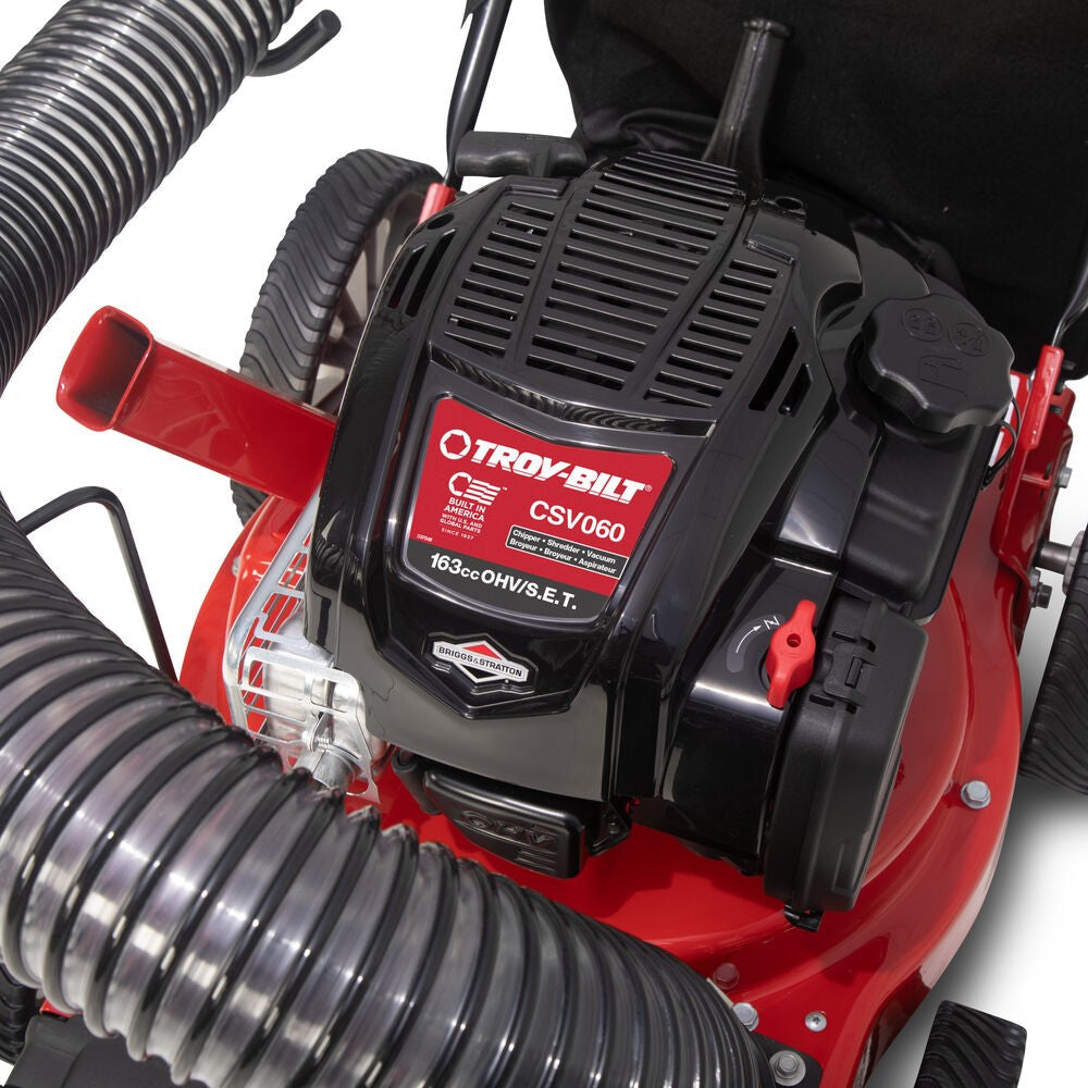 Troy-Bilt Tow-Behind Chipper Shredder Vacuum – 14 HP, 3" Capacity